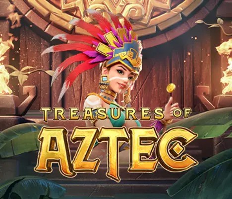 Treasures of Aztec by PG Soft, showcased at leon777.fr – game logo